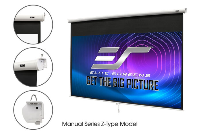 Pull-Down Projector Screen| Manual B Series| Elite Screens