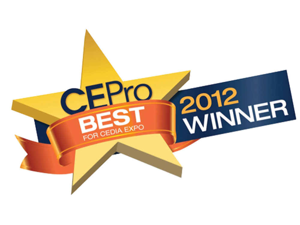 CEPro 2012 BEST Award