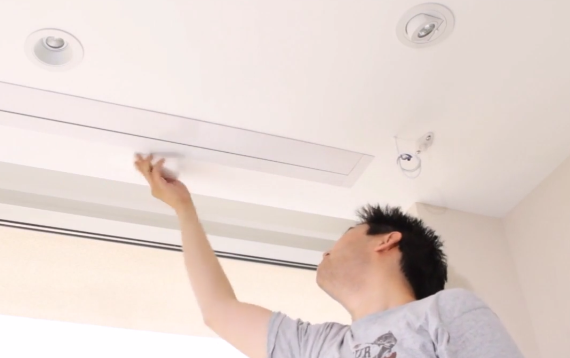 How To Install An In Ceiling Screen