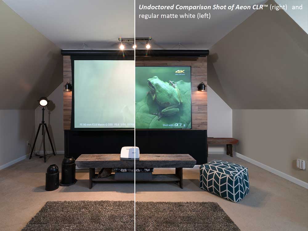 Sound and Vision Magazine’s Al Griffin Evaluates the Aeon CLR® Projection Screen