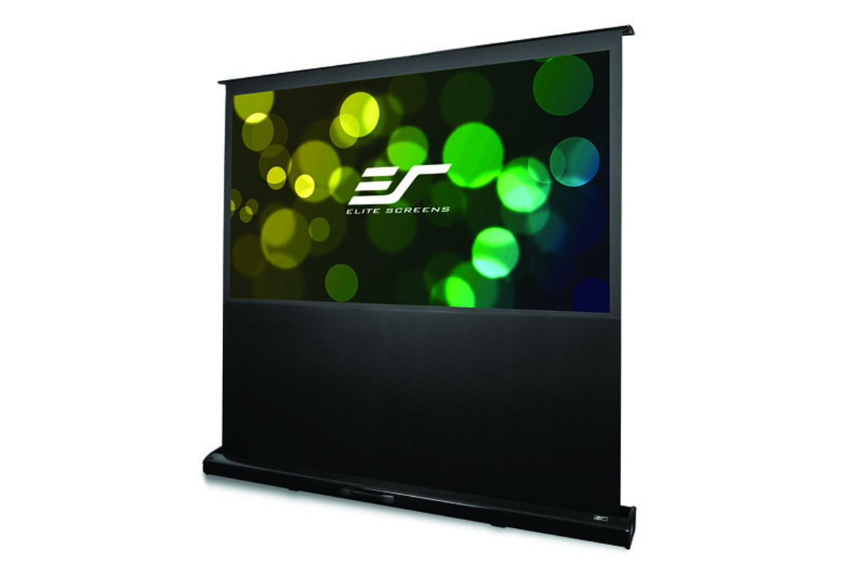 Elite Screens Kestrel 80″ Diagonal Floor Rising Electric Projection Screen: Overview