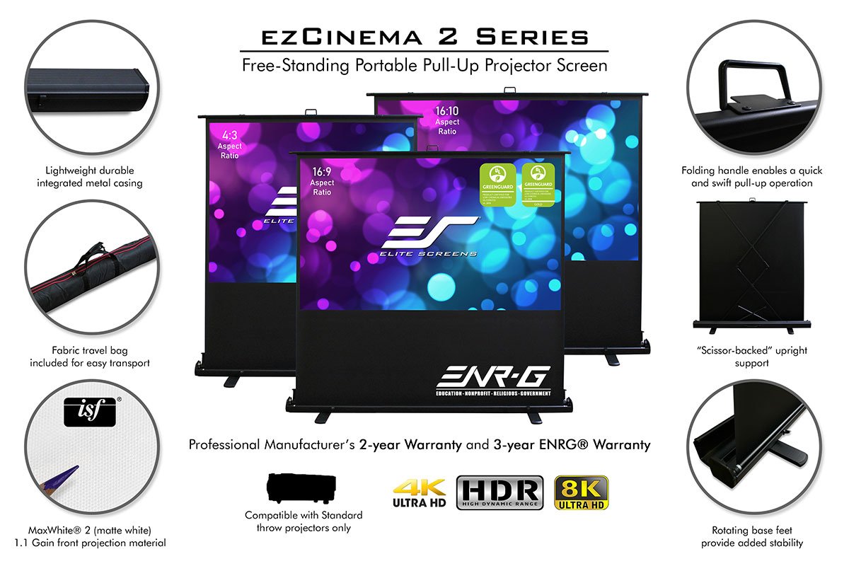 ezCinema 2 Series Brings Added Value to a Popular Design