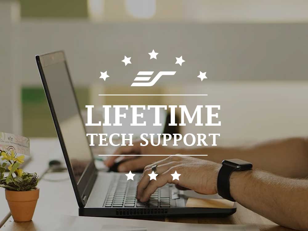 Elite Screens Lifetime Tech Support
