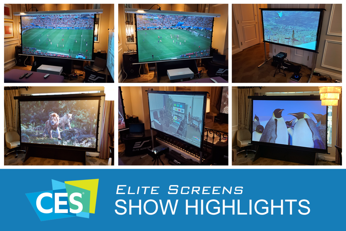 Elite Screens at CES 2020