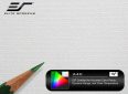 Elite Screens projector screen with ISF certification and 4K support.
