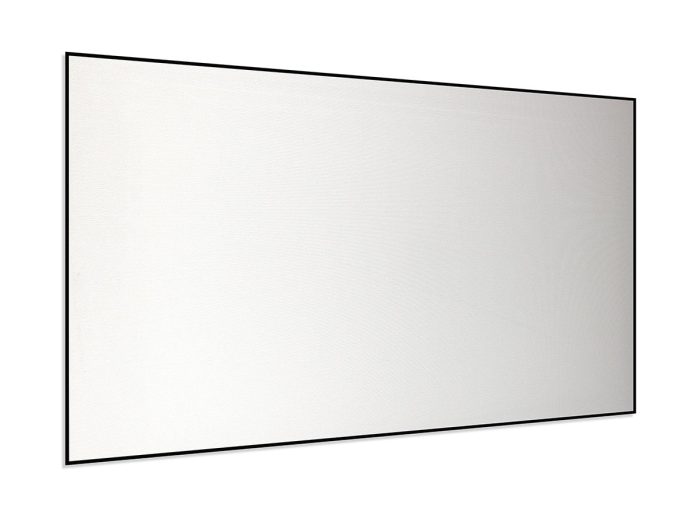 Elite Screens Large Projector Screen Large white projector screen for home theater or presentations.