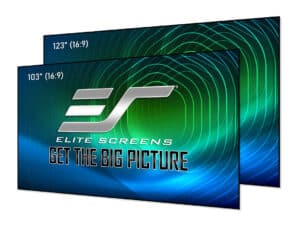 Quality Elite Screens projector screens for the Aeon CLR® 3 Series. Perfect for home theaters and pr.