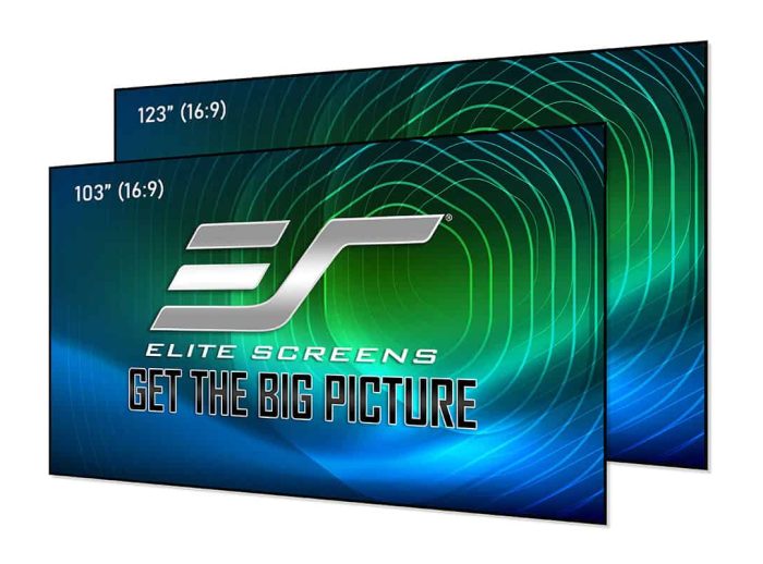 Elite Screens Projector Screens Quality Elite Screens projector screens for the Aeon CLR® 3 Series. Perfect for home theaters and pr.