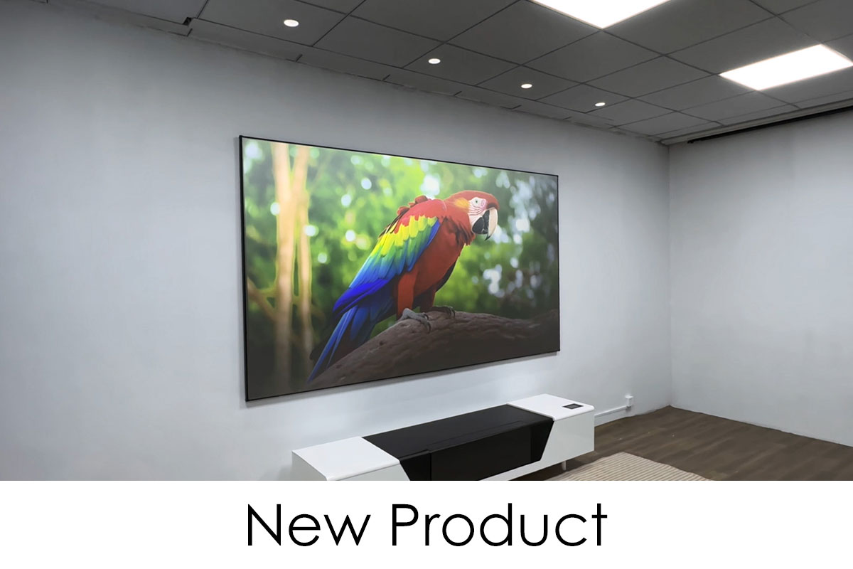 Elite Screens Introduces New Ceiling Light Rejecting Screen for Standard Throw Projectors