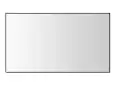 Large white projector screen suitable for home theater or presentations.