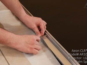 Aeon CLR® 2 Fixed Frame Screen Assembly and Installation