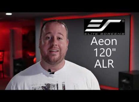 Aeon CineGrey 3D® is Reviewed by Life of Bliss- Ceiling Ambient Light Rejecting Screen