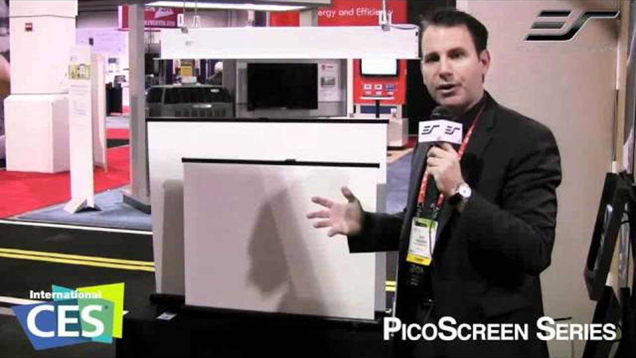 PicoScreen Series live from CES 2012. Las Vegas, NV