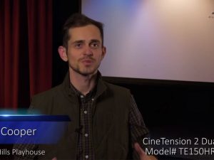 CineTension 2 WraithVeil® Dual Projection Screen Testimonial Video