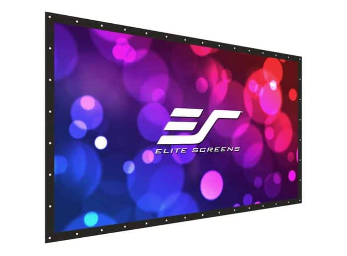 Elite Screens Projector Screen for Home Theater Elite Screens DIY Pro WraithVeil Dual Front/Rear Projection Screen.