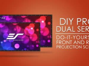 DIY Pro WraithVeil Dual Front/Rear Projection Screen Product Video