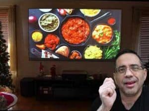 Quality projector screen for immersive viewing experiences, ideal for home theaters and entertainmen.