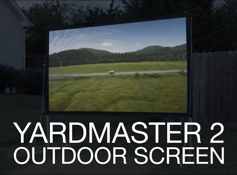 Elite Screens YardMaster 2 Series Indoor/Outdoor Projection Screen