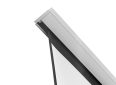 Motorized projector screen for home theater and business presentations.