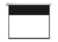 Motorized projector screen for home theater and presentations.