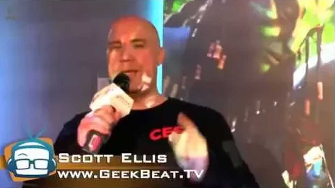 GeekBeat.TV Looks at Elite Screens Live from CES 2015