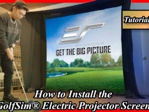 High-quality Motorized Retractable Impact Screen for home theater and presentations. Perfect for outdoor and indoor use.