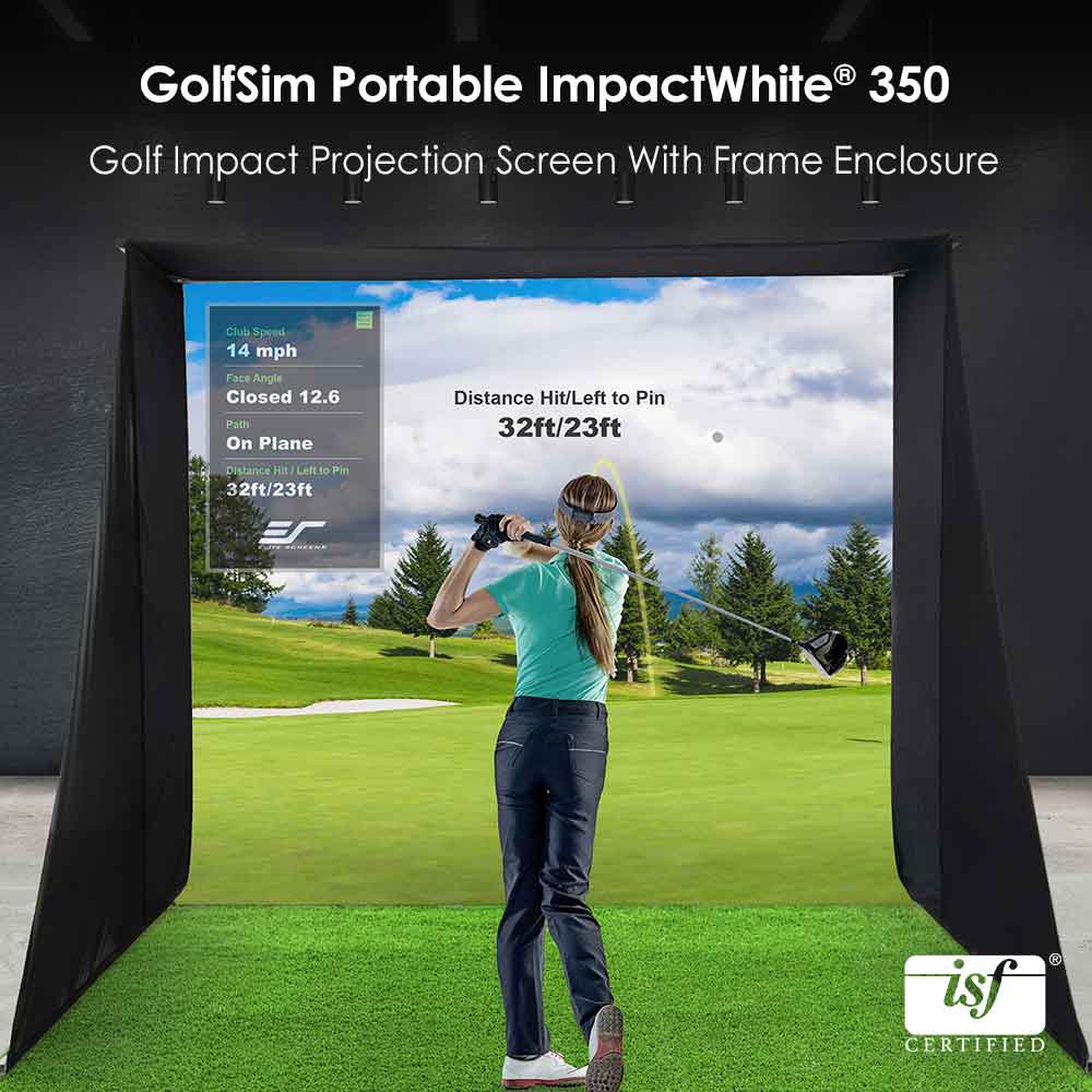 GolfSim Portable ImpactWhite® 350 Series