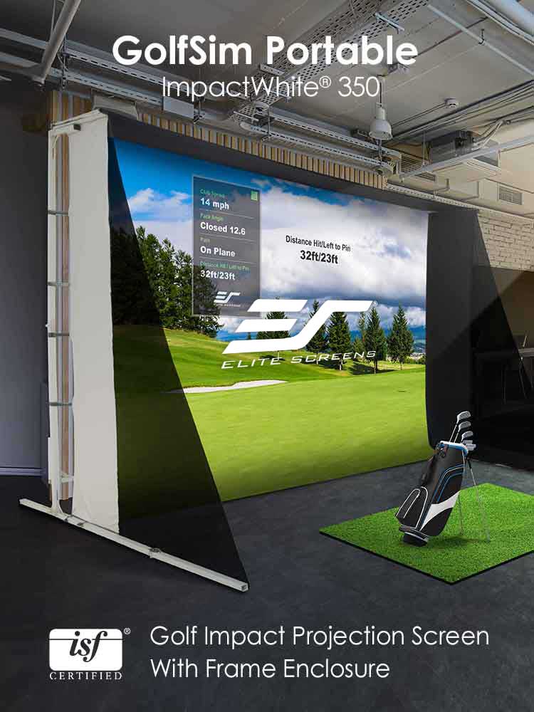 GolfSim Portable ImpactWhite® 350 Series