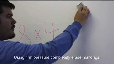 How to Properly Dry Erase Elite Whiteboard Screens