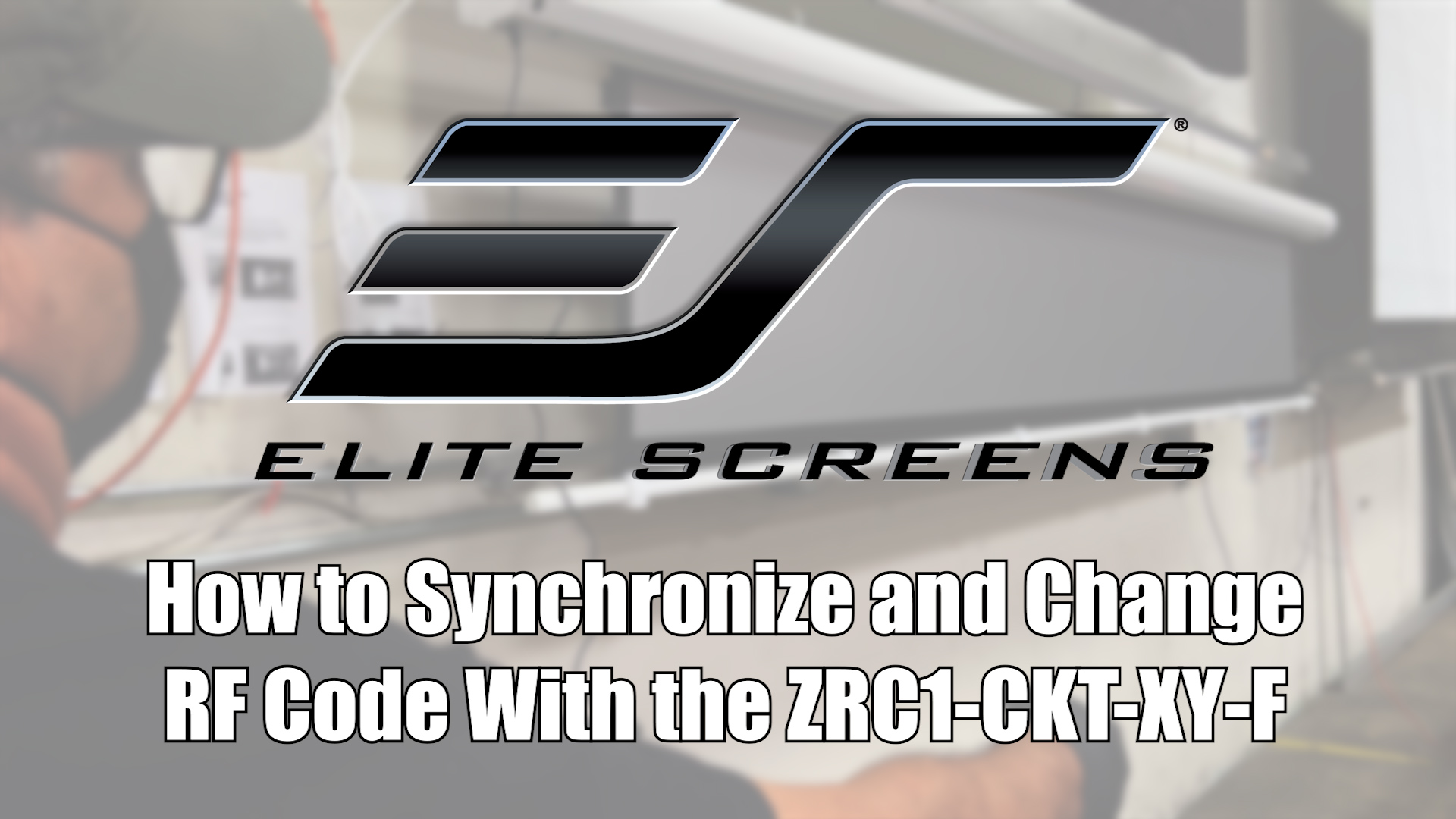 How To Sync and Change Remote Controls with the RF Code ZRC1