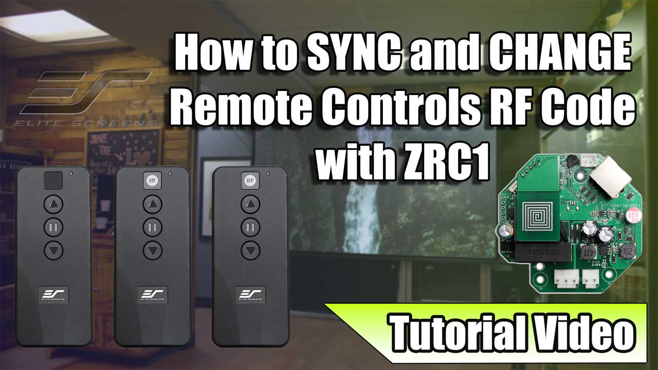 Step-by-Step Guide: How To Sync and Change Remote Controls RF Code ZRC1