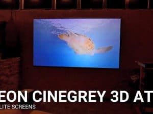 Performance Projector Screen for Bright Rooms.