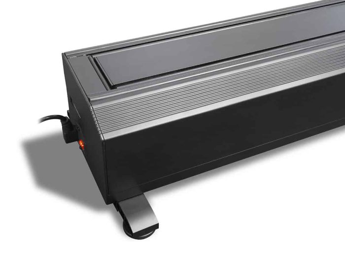 Projector Screen Motorized Roll-up System Motorized projector screen for home and business use, easy to install and operate.