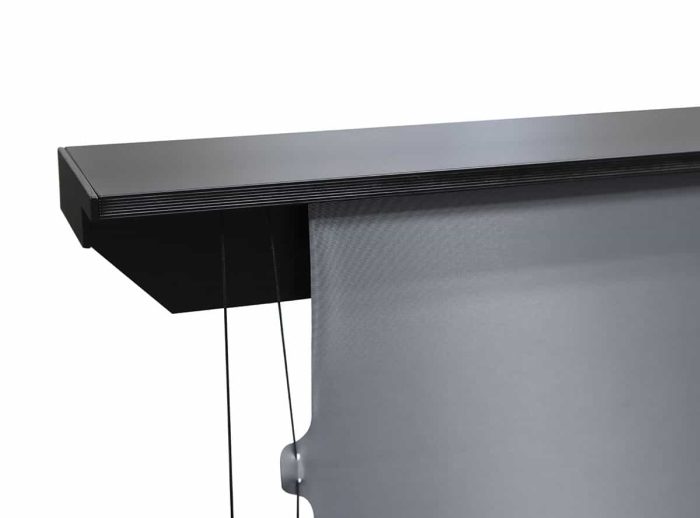Elite Screens Motorized Projector Screen Motorized projector screen for home theater and presentations.