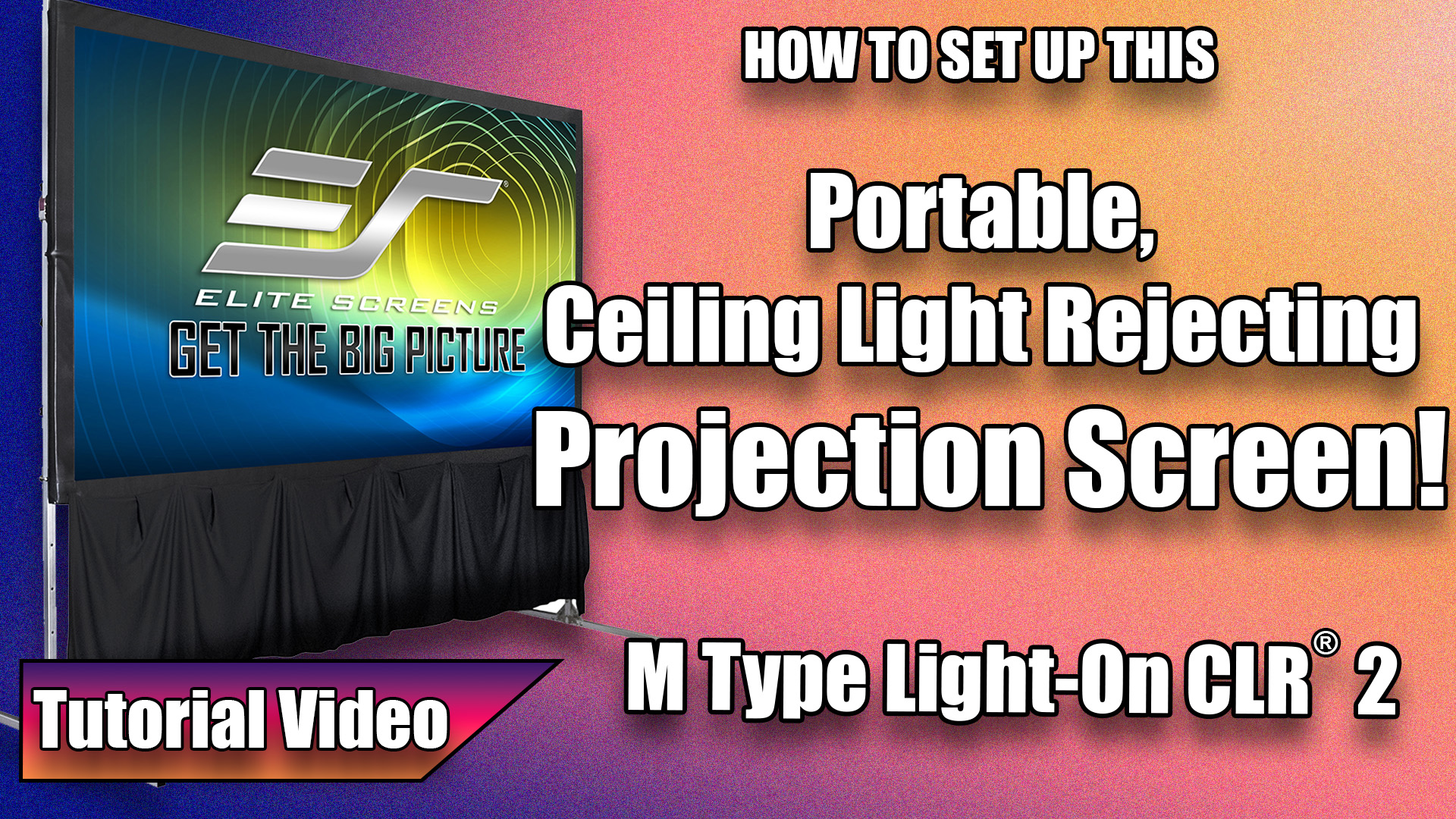 Set up Guide: Light-On CLR® 2 Portable Series