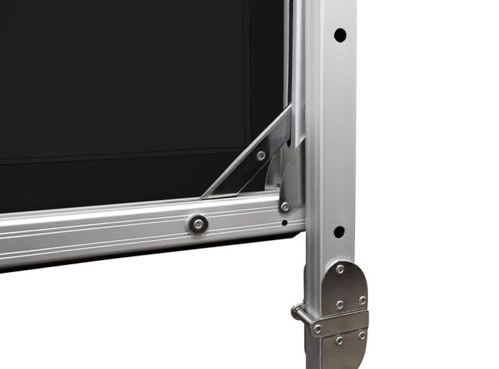 Elite Screens Projector Screen Frame Elite Screens projector screen with durable metal frame and sleek design.
