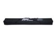 Black carrying case for Elite Screens portable projector screens, durable and lightweight.