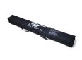 Durable black carry bag for Elite Screens portable projector screens.