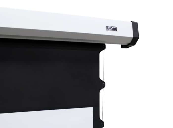 Elite Screens Projector Screens Elite Screens motorized projector screen for home theater.