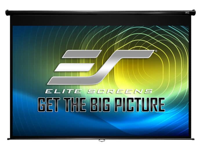 Elite Screens Projector Screen for Presentations High-quality projector screen by Elite Screens for clear, vibrant images.