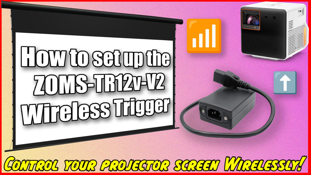 ZOMS-TR12V-V2 Wireless Trigger