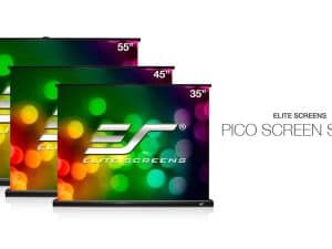 Quality PicoScreen™ Series portable projector screens for home and business use. Compact, easy to in.