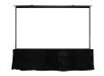 Portable projector screen for home, office, and classroom use. Easy setup and high-quality display f.
