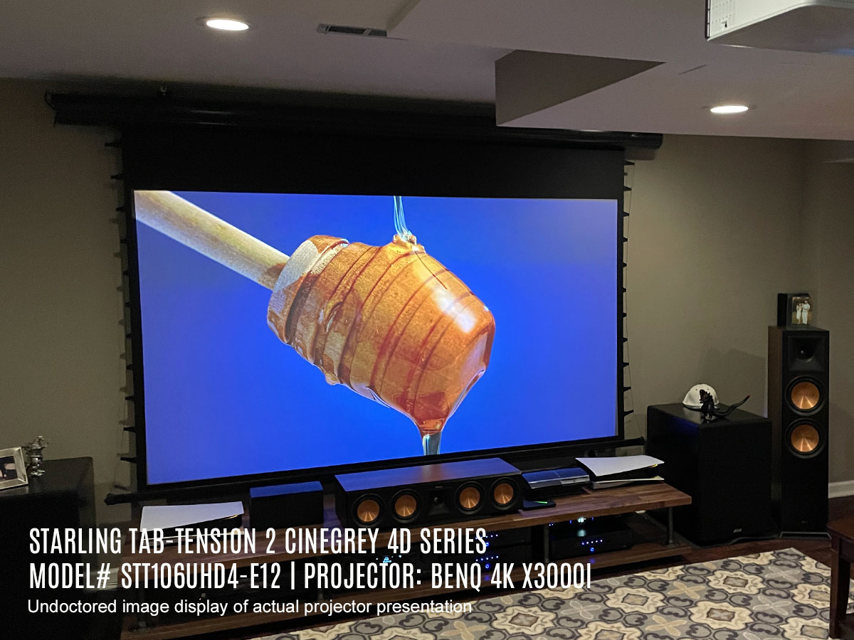 The Benefits of a Projector Screen with an Ambient Light Rejecting Surface