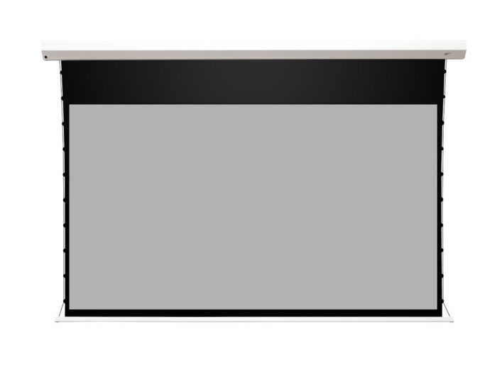 STT_CG4D_AT_Front02 110" Starling Tab-Tension CineGrey 4D AT Electric ALR / CLR® Acoustic Transparent Tab-Tensioned Projection Screen