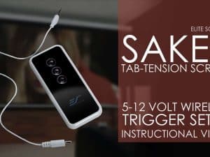 Saker Tab-Tension 5-12 volt wireless trigger setup