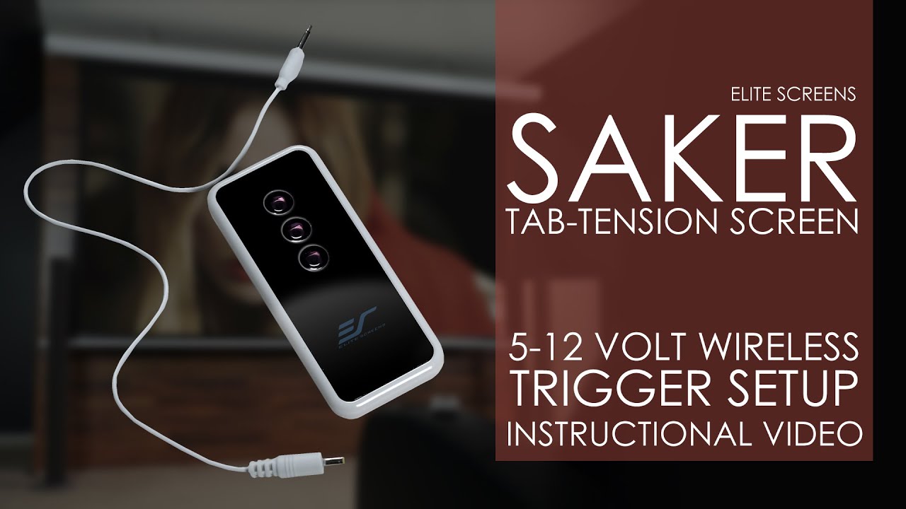 Saker Tab-Tension 5-12 volt wireless trigger setup