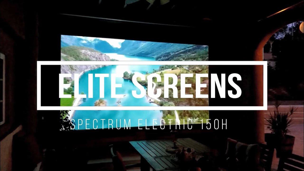 Spectrum Series 150” Electric Motorized Projection Screen | Joelster Review