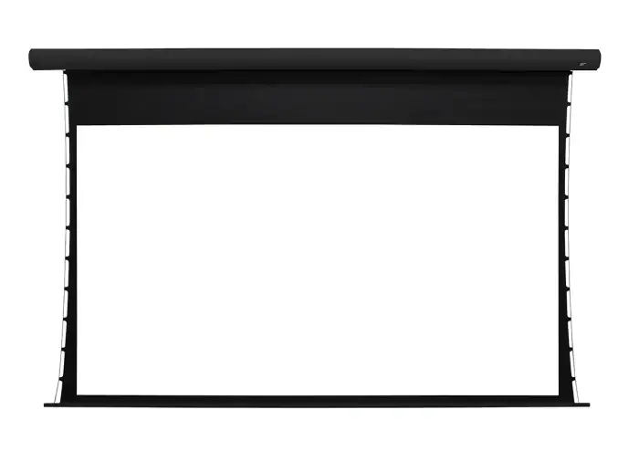 Elite Screens Projector Screen for Home Theater Elite Screens projector screen for home theater or business presentations.