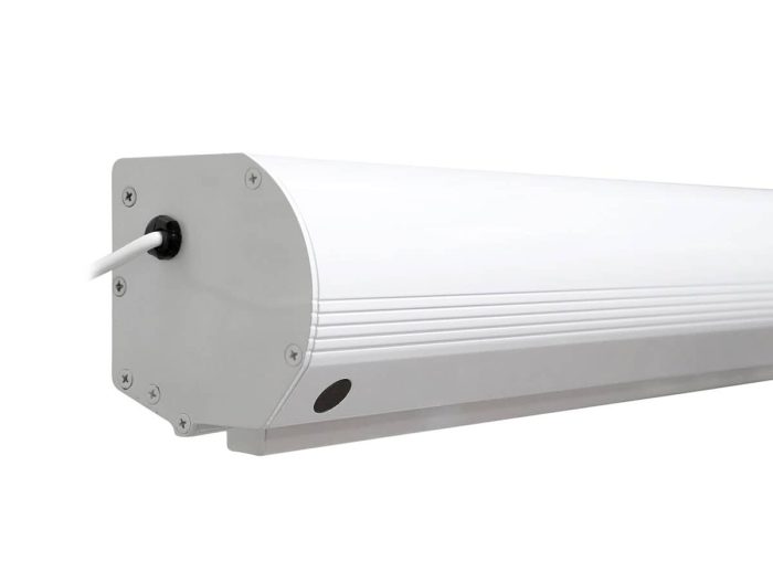 Elite Screens Projector Screen Motorized Housing Motorized projector screen housing for home theater and business presentations.